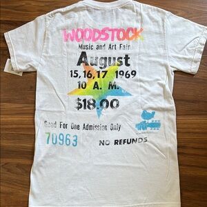 Woodstock Graphic Tee Short Sleeve NWT
